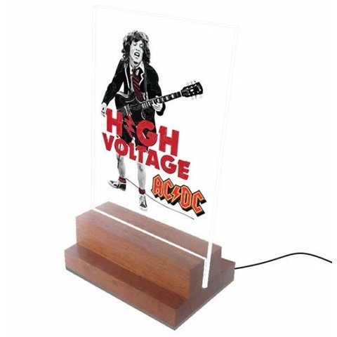 Abajur e Luminária de Led e Acrilíco - Ac/dc
