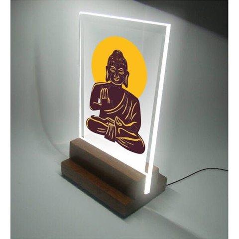 Abajur e Luminária Budismo - Buda