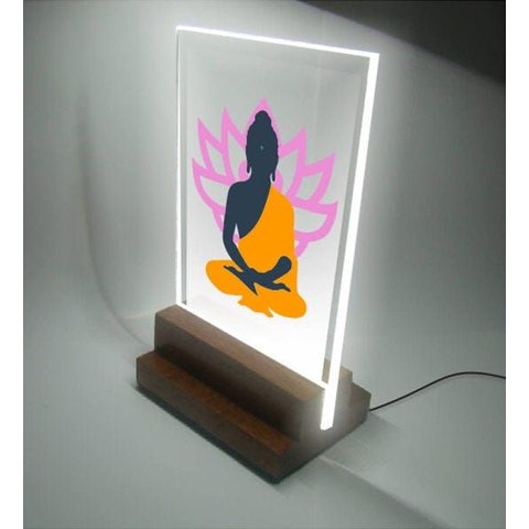 Abajur e Luminária Budismo - Buda