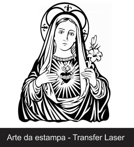 Abajur e Luminária Virgem Maria - Ave Maria - 2