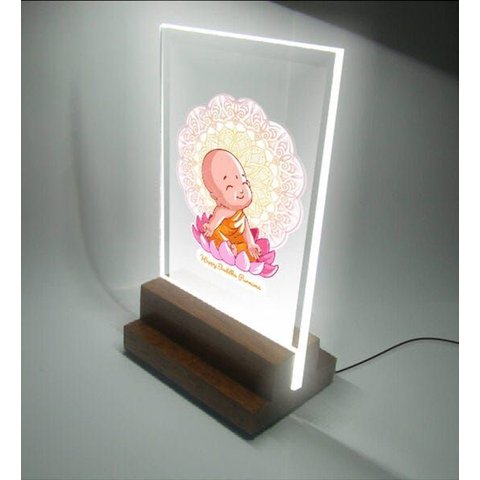 Abajur e Luminária Budismo - Bebê Buda