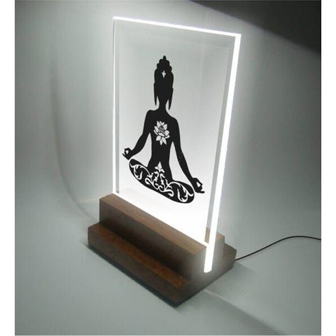 Abajur e Luminária Budismo - Buda