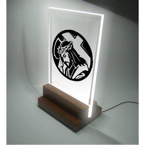 Abajur e Luminária Jesus Cristo