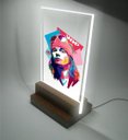 Ver imagem 2 de Abajur e Luminária de Led e Acrilíco - Rock - Guns And Roses