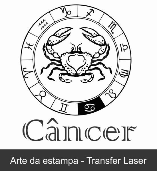 Abajur e Luminária Signos - Câncer - 2