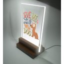 Ver imagem 1 de Abajur e Luminária Infantil Pet - Amo Meu Dog