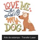Ver imagem 2 de Abajur e Luminária Infantil Pet - Amo Meu Dog
