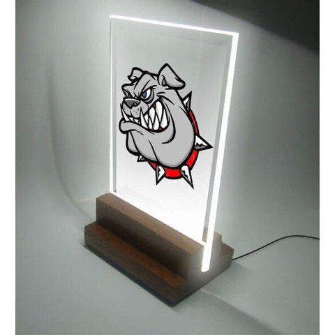 Abajur e Luminária Infantil Pet - Cão Bravo
