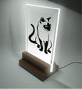 Ver imagem 1 de Abajur e Luminária Infantil Pet - Gato