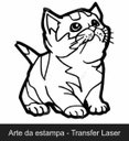 Ver imagem 2 de Abajur e Luminária Infantil Pet - Querido Gatinho