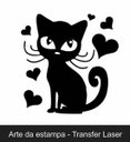 Ver imagem 2 de Abajur e Luminária Infantil Pet - Gatinho Coração