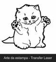 Ver imagem 2 de Abajur e Luminária Infantil Pet - Gatinho Fofinho