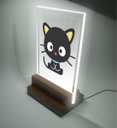 Ver imagem 1 de Abajur e Luminária Infantil Pet - Gatinho Filhote