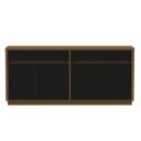 Ver imagem 1 de Balcão Ana - Imbuia / Preto