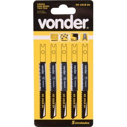 Lamina Serra Tico-tico Aço Carbono Vd 101b 10dpp Encaixe Uni - 1