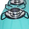 Cooktop Ultra Chama 5 Bocas Verde Água - Chamalux - 3