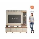 Ver imagem 6 de Home Rack com Painel para TV Até55 Polegadas Off White/Savana Copacabana Permobili