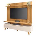 Ver imagem 2 de Rack Bancada Essenza e Painel Link 2.0 com Mesa de Centro Sky Off White Cinamomo – Hb Móveis
