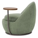 Ver imagem 2 de Poltrona Kaira Mesa Lateral Bouclé Confortável Verde Claro Nexta Casa