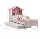 Ver imagem 2 de Bicama Infantil Casinha Menina com Colchões