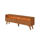Ver imagem 1 de Rack Viena 2 Gavetas C/led 180 Mavaular Naturale