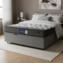 Ver imagem 3 de Cama Box Baú com Colchão de Espuma D60 Double Face Guarda Costas Comfort Force Probel Casal 138cm