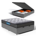 Ver imagem 1 de Cama Box Baú com Colchão de Espuma D60 Double Face Guarda Costas Comfort Force Probel Casal 138cm