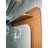 Tb339 Painel Curvo 178cm C/ Rack Curvo Tela Sintet 180cm C /2 Portas Bas - Off White/freijó Moveis D - 5