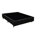 Ver imagem 2 de Base Box Casal NK Camas Sintético Preto 40x138x188
