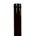 Ver imagem 3 de Kit 2 Canos para Chaminé Venax Esmaltado Preto 1m 110 Mm 7585