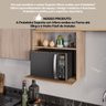 Suporte Duplo Micro-ondas Forno Elétrico Prateleira Cozinha Luara Freijó - 3