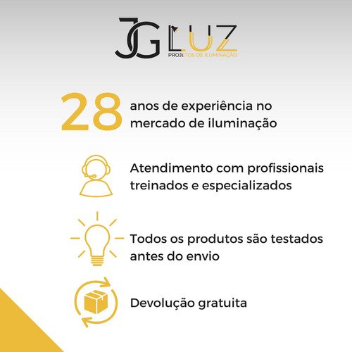 Mini Balizador de Piso Coin Preto - Luz Quente-interlight - 3971-s-pm - 4