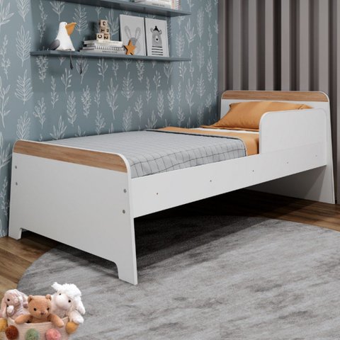 Cama Infantil Lorenza Branco - Movelbras