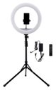 Ver imagem 2 de Luminária Ring Light 18 Polegadas C/ Tripé, Controle Remoto e Encaixe para Smartphone