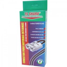 Cabo de Engate Rápido para Conexão de Baterias em No-break Ts Shara - 3