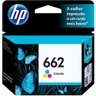 Cartucho de Tinta HP Colorido 662 CZ104AB - 1