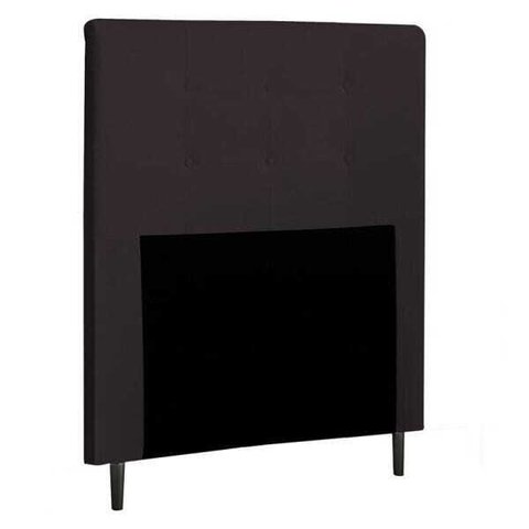 Cabeceira de Solteiro 90cm Luna I02 Corano Marrom - Mpozenato