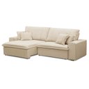 Ver imagem 1 de Sofá 3 Lugares Retrátil e Reclinável 210 cm Breno - Bege