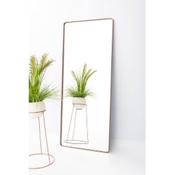 Espelho Grande Retangular Corpo Inteiro com Moldura em Metal 150 X 60 Cm - 4