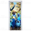 Ver imagem 1 de Adesivo de Porta Filme Rio Personagens
