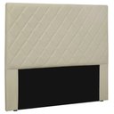 Ver imagem 1 de Cabeceira Estofada Cama Box Casal Esmeralda 140cm Bege
