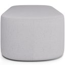 Ver imagem 7 de Puff Decorativo Orgânico para Living Quarto 195cm Doha W01 Linho Cinza - Lyam Decor