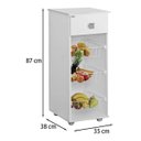 Ver imagem 3 de Balcão Fruteira 1 Gaveta Monalisa Branco Ajl Móveis