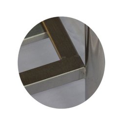 Pia Aço Inox Industrial 160x60x90 cm Cuba Esquerda Nortinox - 3