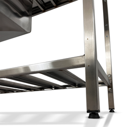 Pia Aço Inox Industrial 140x60x90 Cm Cuba Centralizada Nortinox - 7