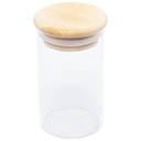 Ver imagem 3 de Pote de Vidro Liso com Tampa Bambu Hermético 800ml
