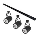Ver imagem 1 de Kit Trilho Eletrificado 1m + 3 Spots Par20 - Nordecor Preto