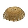 Cesta de Bambu Grande com Alça Fruteira Decoração - 3