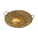 Ver imagem 4 de Cesta de Bambu Grande com Alça Fruteira Decoração