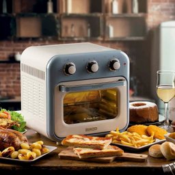 Fritadeira Air Fryer Vintage 16 Litros 127v Ariete Azul - 7